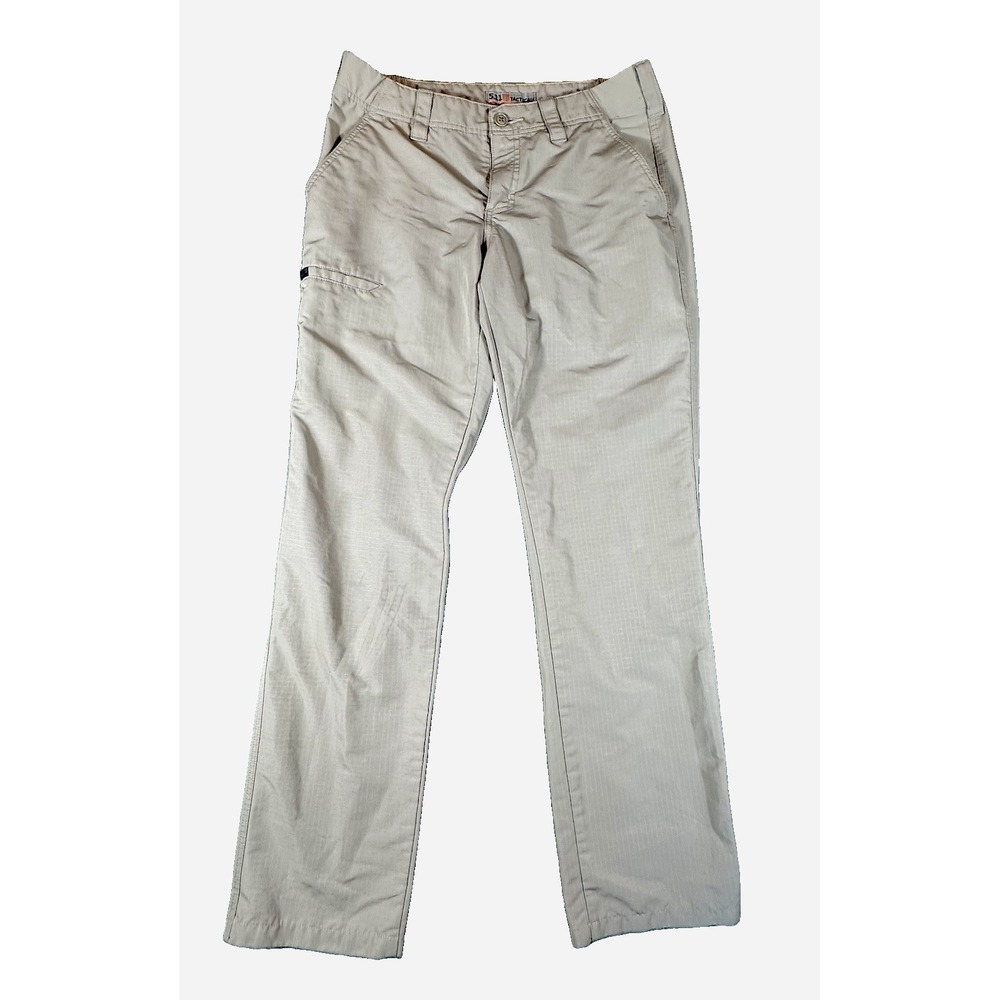 511 Tactical Pants Womens 6 Beige Tan Ripstop Cargo Utility Canvas Workwear